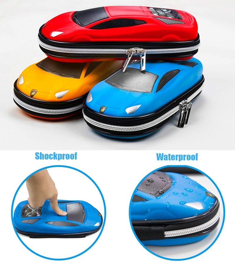 Surpop Supercar Pencil Case EVA Car Pen Pouch Stationery Box Anti-Shock for School Students Teensâ€¦ - Image 5